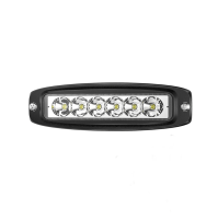 18W LED Boat  - DC9-30V - Black casing spreader light - Emmitt Color: White Led - WK-18BW - AZLED
